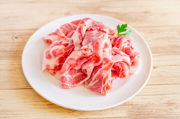 豚肩ロース肉　しゃぶしゃぶ用
