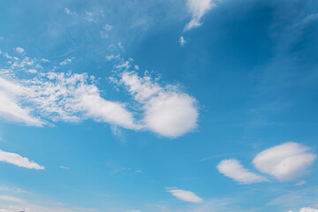 blue sky with clouds