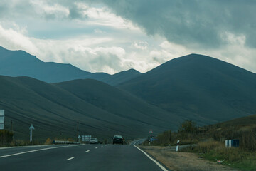 road in mountains