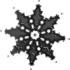 black gradient abstract complex decoration vector with different textures