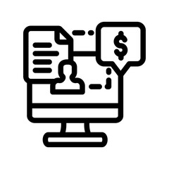 document people computer business analytic outline style
