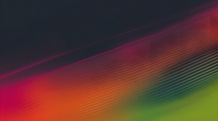 Abstract colorful waves with diagonal lines and gradient shades