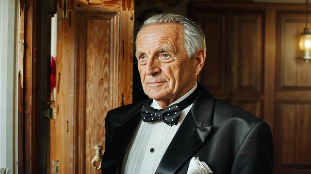 Erfahrener Anwalt in klassischer Robe