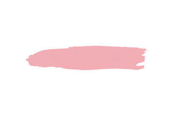 Pink watercolor background. Artistic hand paint. Isolated on transparent background.
