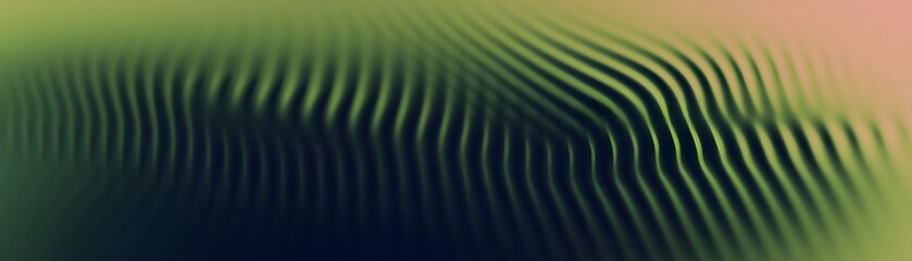 Wavy abstract lines creating a sense of depth and visual movement