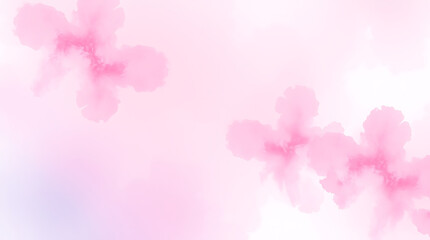 Fototapeta premium A soft pastel watercolor background with a delicate and dreamy texture. Perfect for elegant designs, invitations, and branding. Created with generative AI.