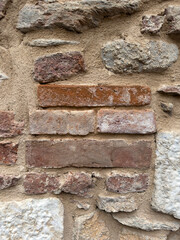 Photographic documentation of an old wall