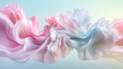 Fototapeta premium Gentle Harmony with Nature in Calming Design