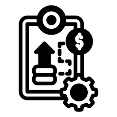 target clipboard strategy business analytic solid style
