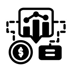 economy chart economy business analytic solid style