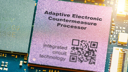 Adaptive Electronic Countermeasure Processor Neutralizes enemy electronic warfare attacks...