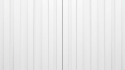 White board and batten siding with vertical panels creating a clean, modern look