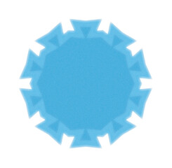 blue grain triangular abstract complex decoration vector with different textures