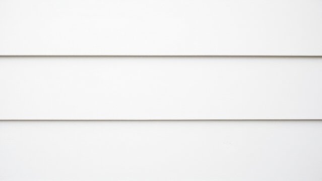 White board and batten siding with a clean, minimalistic appearance