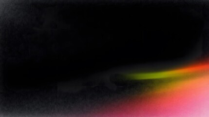 Obraz premium Gradient abstract background blending vibrant colors with a dark space