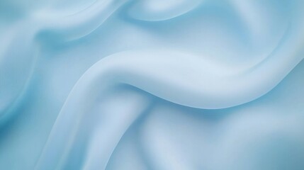 Obraz premium Abstract flowing white fabric texture with smooth, soft waves, creating a luxurious and elegant background