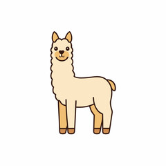 vector illustration of a cartoon fox