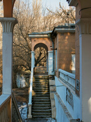old building in the city
