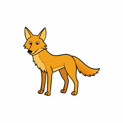 red fox cartoon