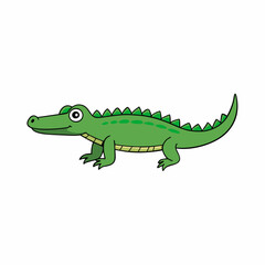 lizard, animal, reptile, green, cartoon, crocodile, isolated, nature, vector, cute, dragon, wildlife, alligator, illustration, gecko, dinosaur, white, fun, frog, wild, iguana, art, chameleon, amphibia
