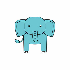 funny elephant cartoon