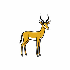 silhouette of a deer