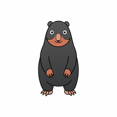 cartoon, animal, vector, illustration, wild, nature, mammal, character, wildlife, funny, art, fun, drawing, bird, cute, design, owl, hippo, hippopotamus, rhino, zoo, icon, animals, baby, happy     mol