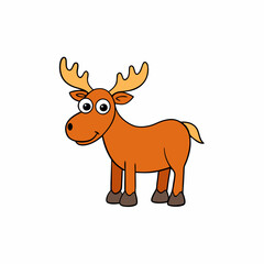 reindeer with red nose