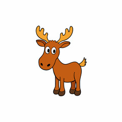 reindeer with red nose