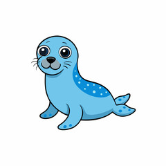 seal cartoon vector