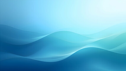 Naklejka premium Ocean Breeze Gradient Background