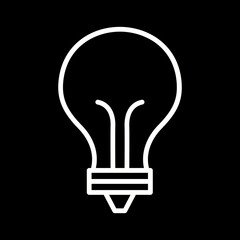 Lightbulb Vector Icon