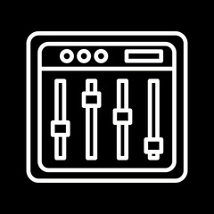 Mixer Vector Icon