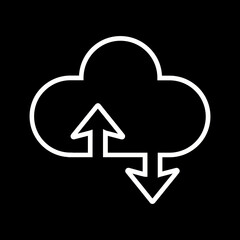 Cloud Consulting Vector Icon