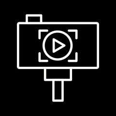 Selfie Stick Vector Icon