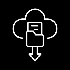 Cloud Security Auditing Vector Icon