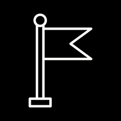 Flag Vector Icon