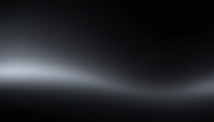 Fototapeta premium Abstract luxury blur dark grey and black gradient, used as background studio wall for display your products. 1