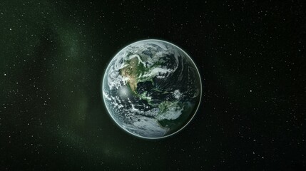 Fototapeta premium Stunning High Res Earth Image Planet Space Cosmos Globe World Nature