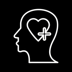 Positive Love Vector Icon