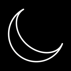 Moon Vector Icon