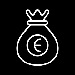 Money Bag Vector Icon