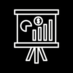 Sales Analysis Vector Icon
