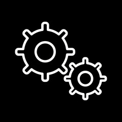 Gears Vector Icon