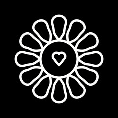 Flower Vector Icon