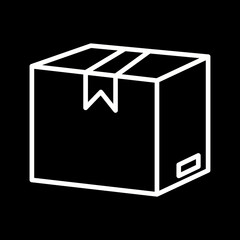 Shipping Box Vector Icon