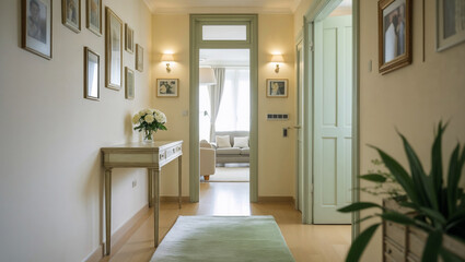 Fototapeta premium entrance to the hotel