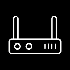 Obraz premium Router Vector Icon