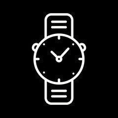 Watch Vector Icon