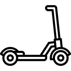 electric scooter icon